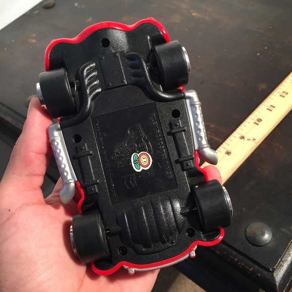 Red Sports Car Action Figure Toy - Picture 7 of 7